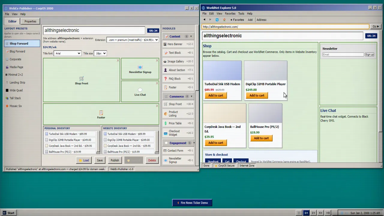 CorpOS 2000 Screenshot 6