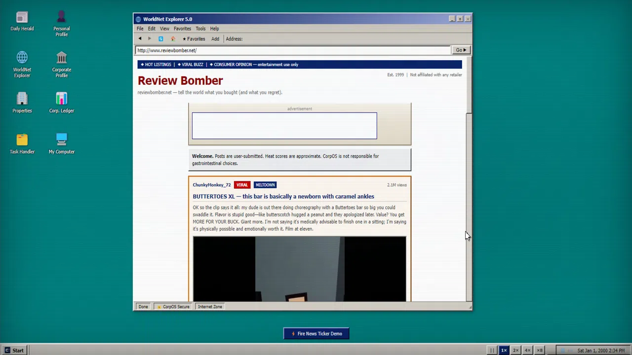 CorpOS 2000 Screenshot 11