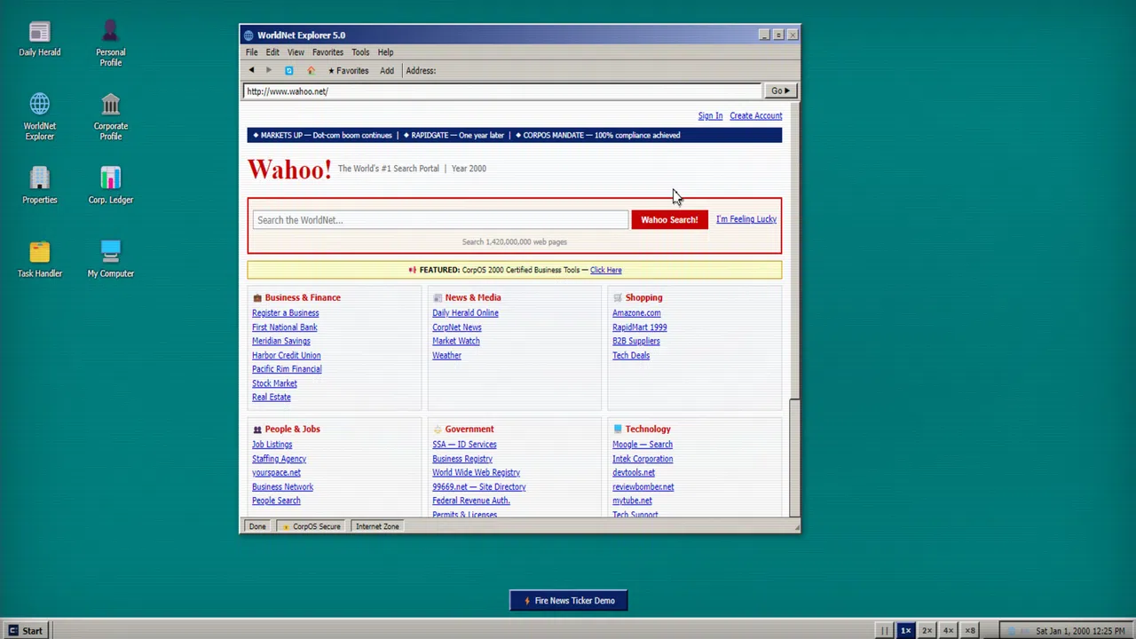 CorpOS 2000 Screenshot 13