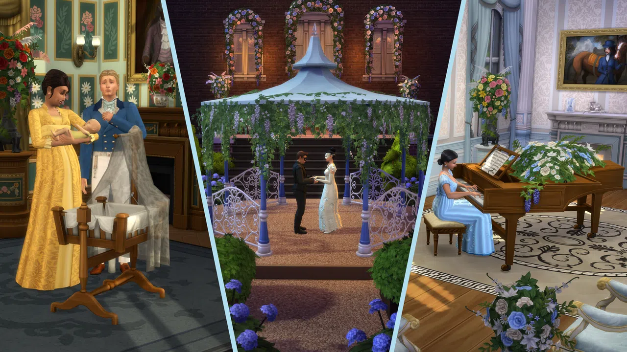 The Sims™ 4 Contenuto digitale "Ballo in Maschera di Lady Bridgerton" Screenshot 0