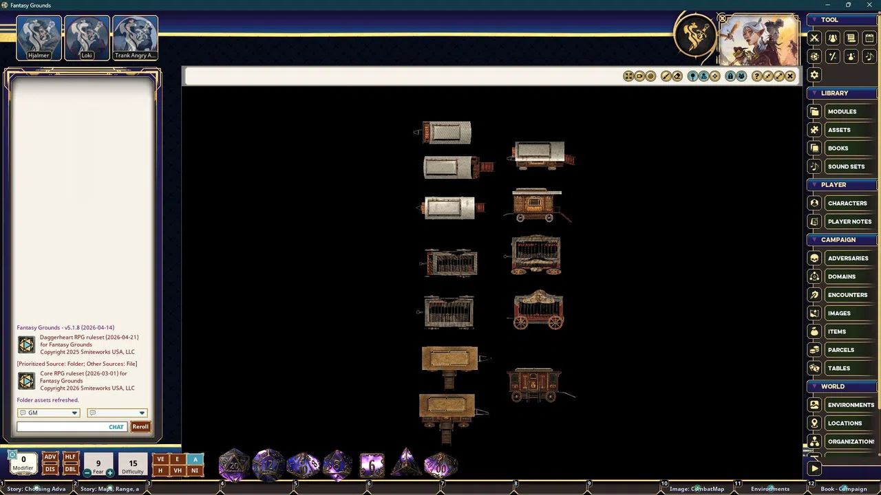 Fantasy Grounds - FG Immersive Carnival Map Pack Screenshot 1