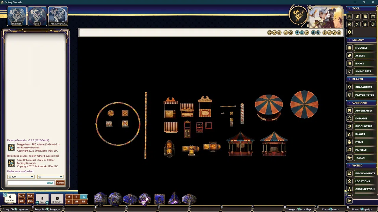 Fantasy Grounds - FG Immersive Carnival Map Pack Screenshot 2