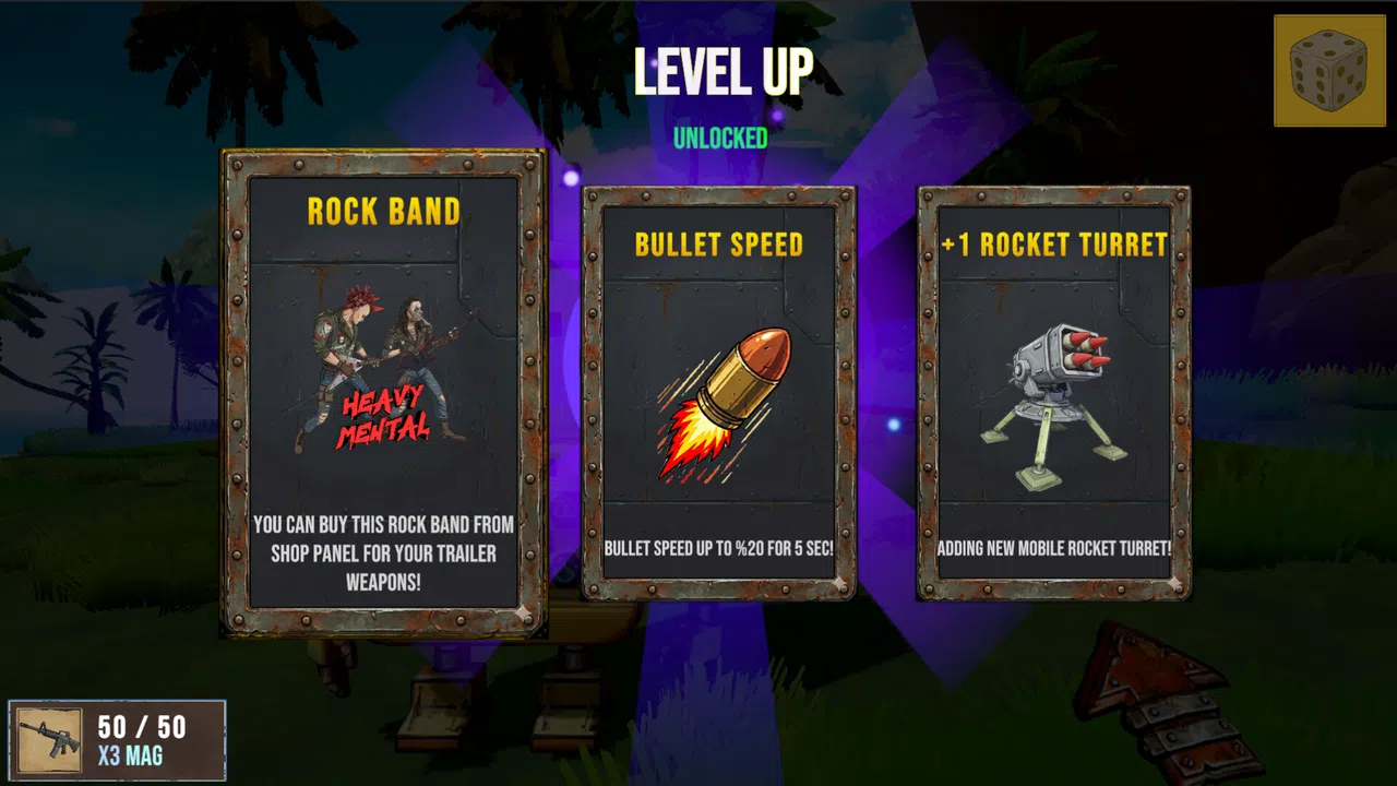 Heavy Mental: A Co-op Action Roguelite Screenshot 1