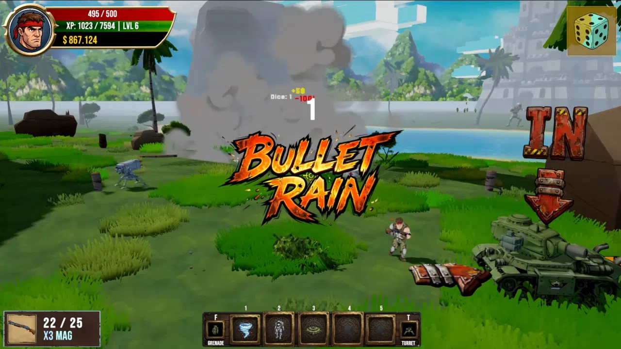 Heavy Mental: A Co-op Action Roguelite Screenshot 9