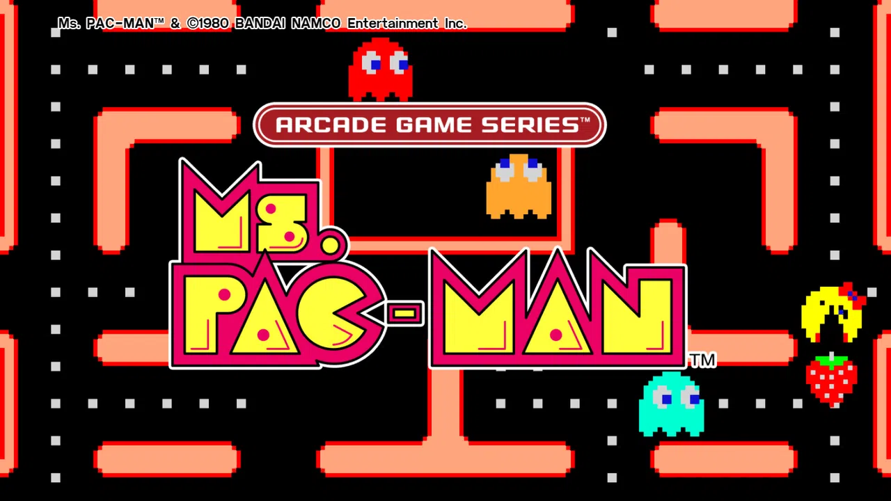 ARCADE GAME SERIES: Ms. PAC-MAN Screenshot 0