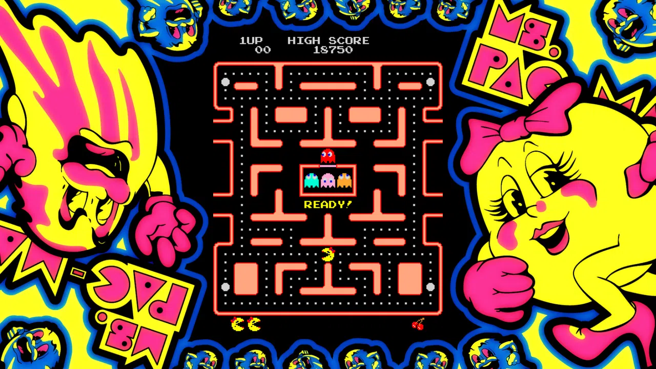 ARCADE GAME SERIES: Ms. PAC-MAN Screenshot 2