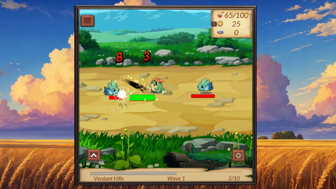 Minimon: Tiny Idle Tactics Screenshot 1