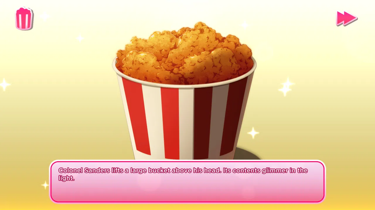 I Love You, Colonel Sanders! A Finger Lickin’ Good Dating Simulator Screenshot 5