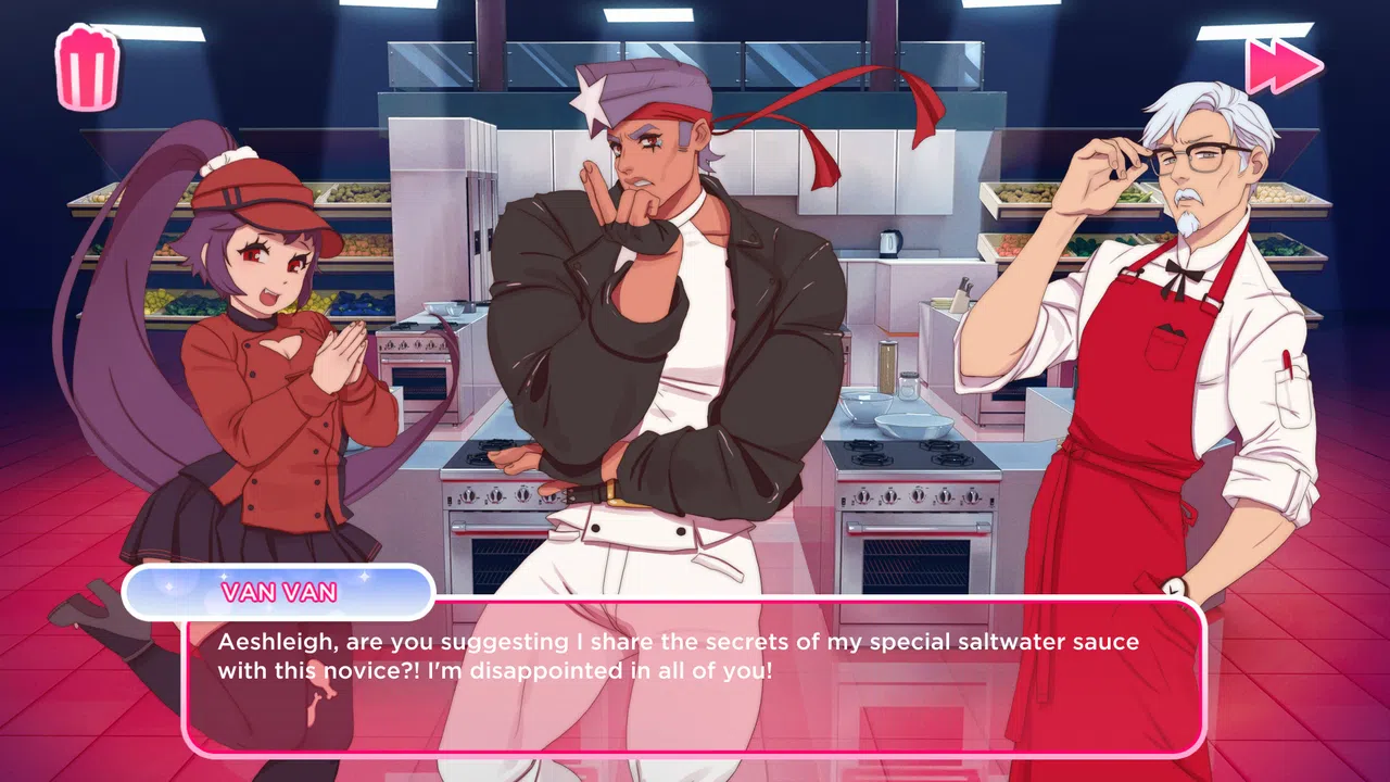 I Love You, Colonel Sanders! A Finger Lickin’ Good Dating Simulator Screenshot 4