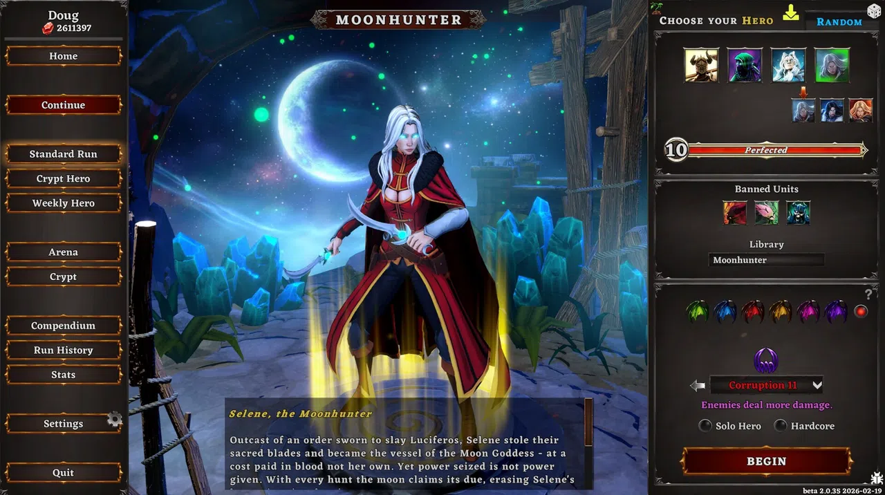 Hadean Tactics: Moonhunter DLC Screenshot 0