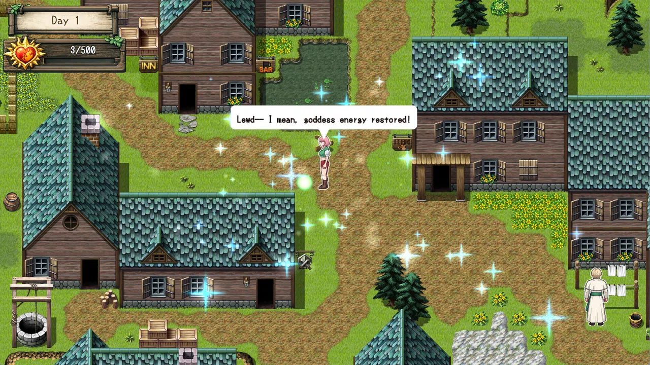 The Starving Goddess — He Won't Feed Her Screenshot 1