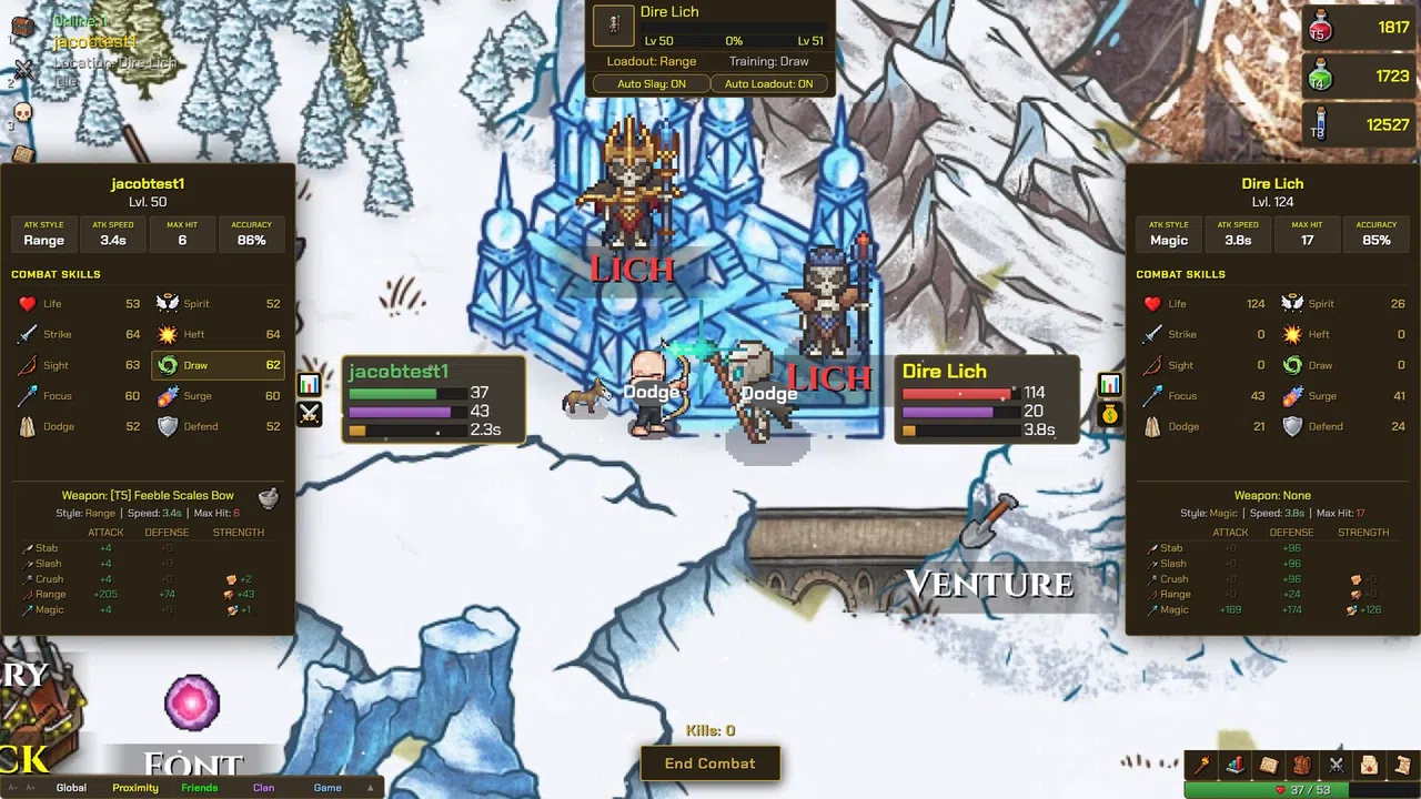 Scapewatch: Idle MMO Screenshot 2