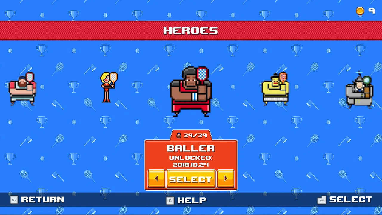 Timber Tennis: Versus Screenshot 3