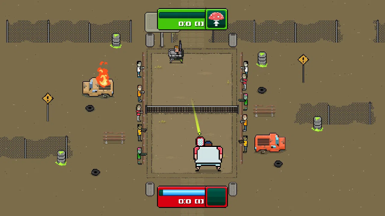 Timber Tennis: Versus Screenshot 7