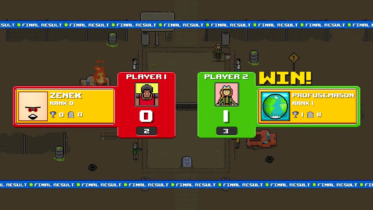 Timber Tennis: Versus Screenshot 5