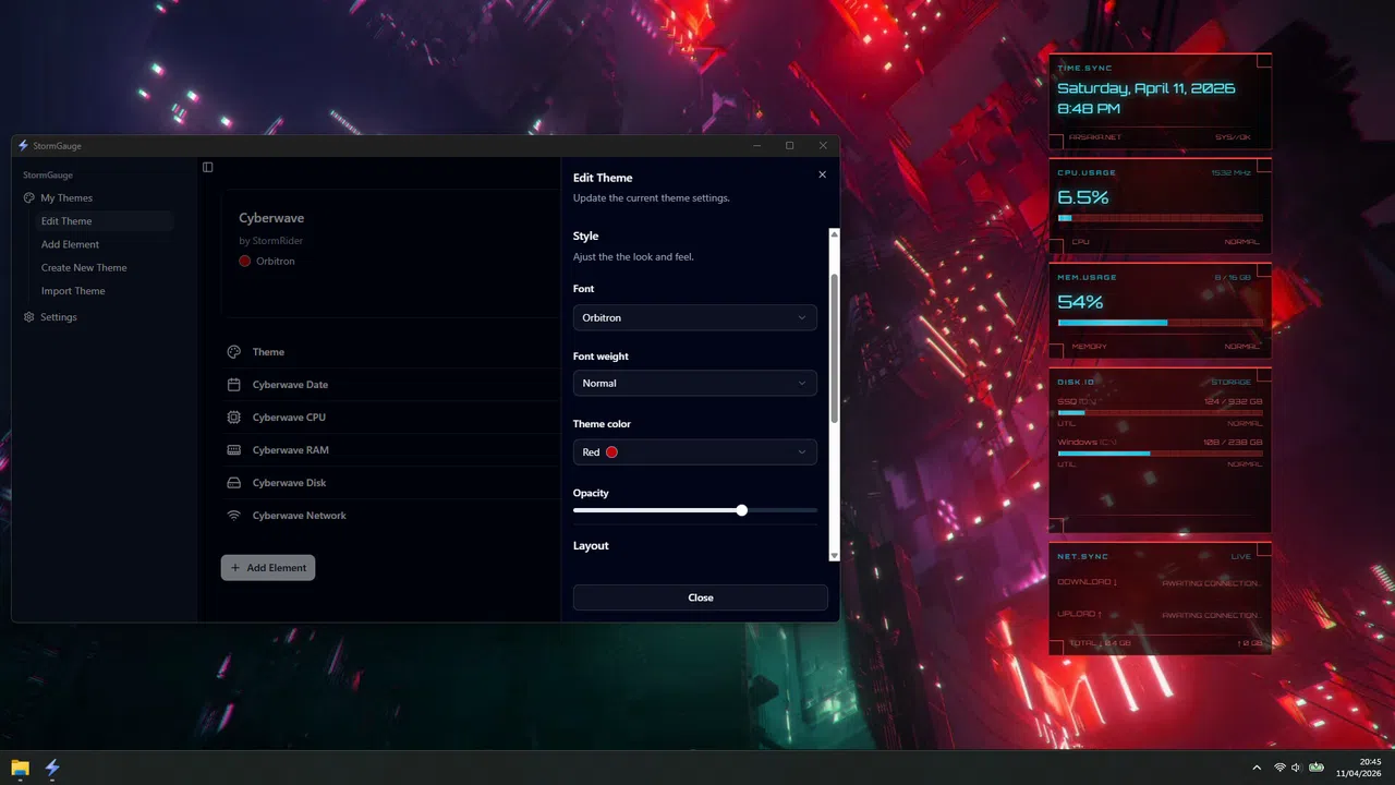 StormGauge Screenshot 1
