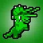 Emerald Triceratops icon