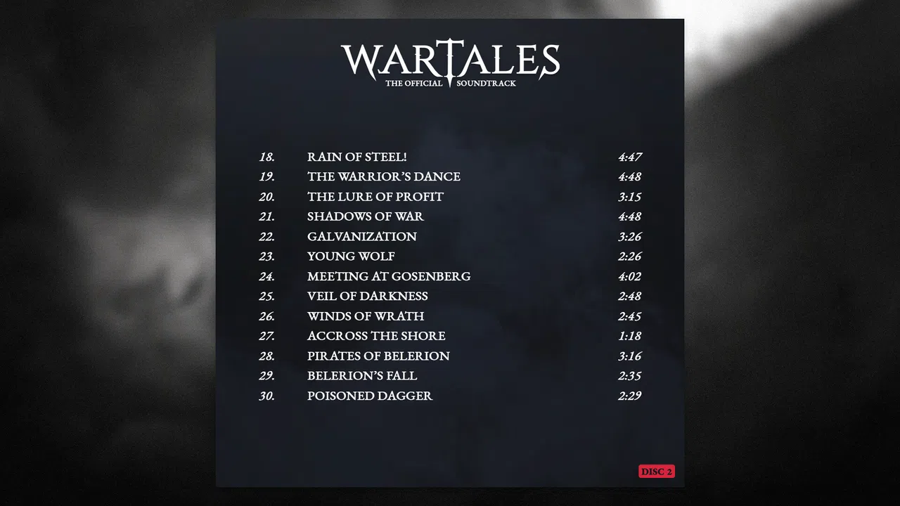 Wartales - Music: The Official Soundtrack Screenshot 1
