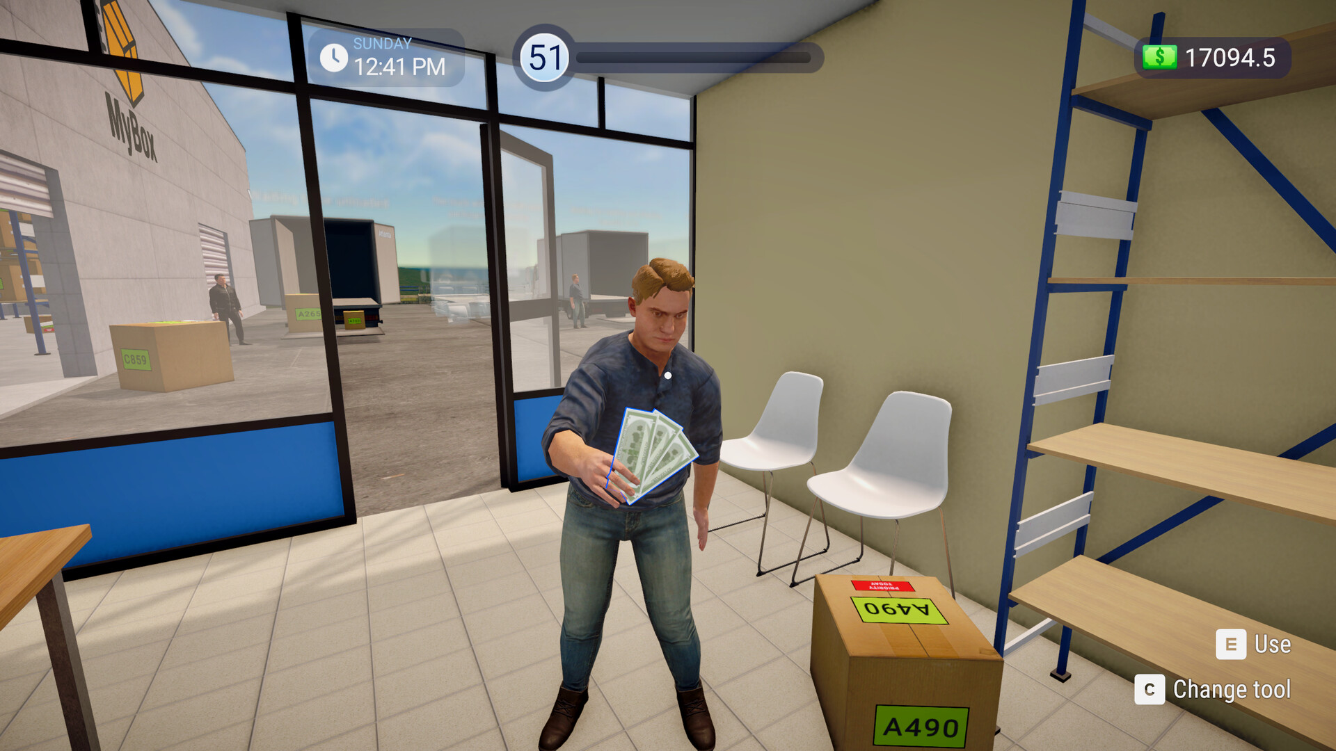 Parcel Delivery Simulator Demo Screenshot 4