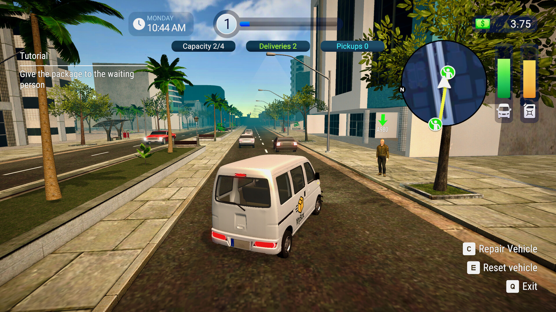 Parcel Delivery Simulator Demo Screenshot 9