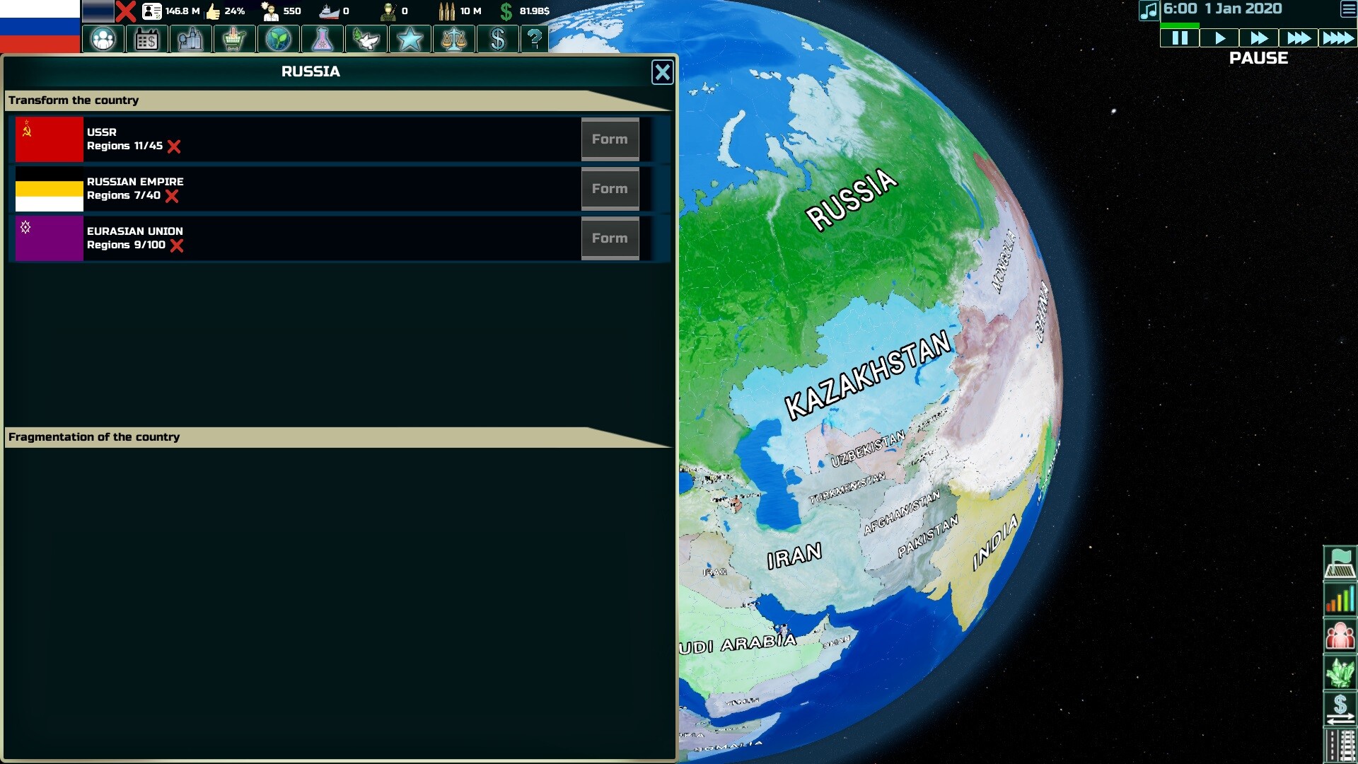 Globalism Screenshot 1
