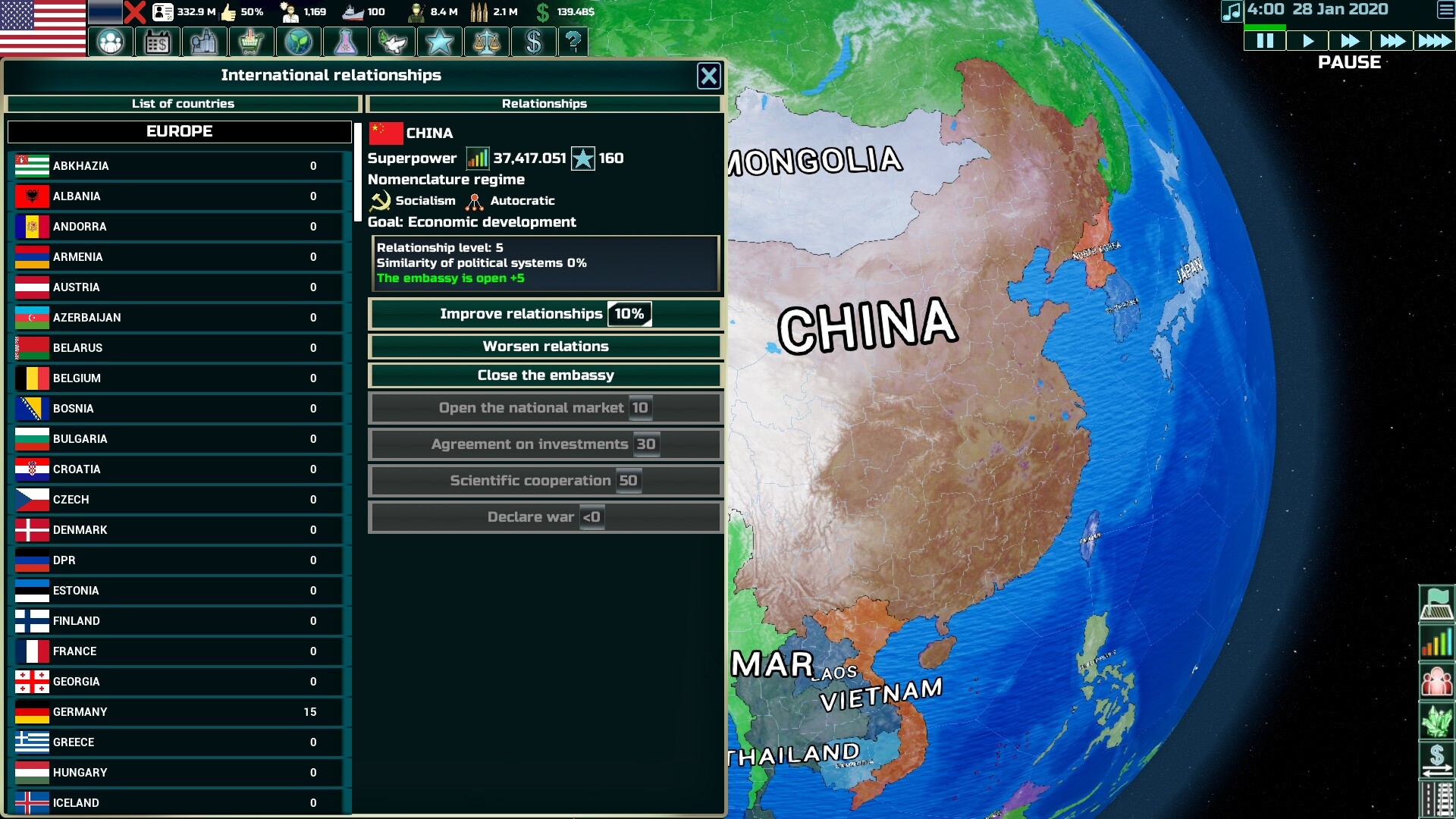 Globalism Screenshot 3