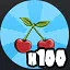 Pick up 100 berries icon