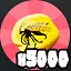 Pick up 5000 amber stones icon