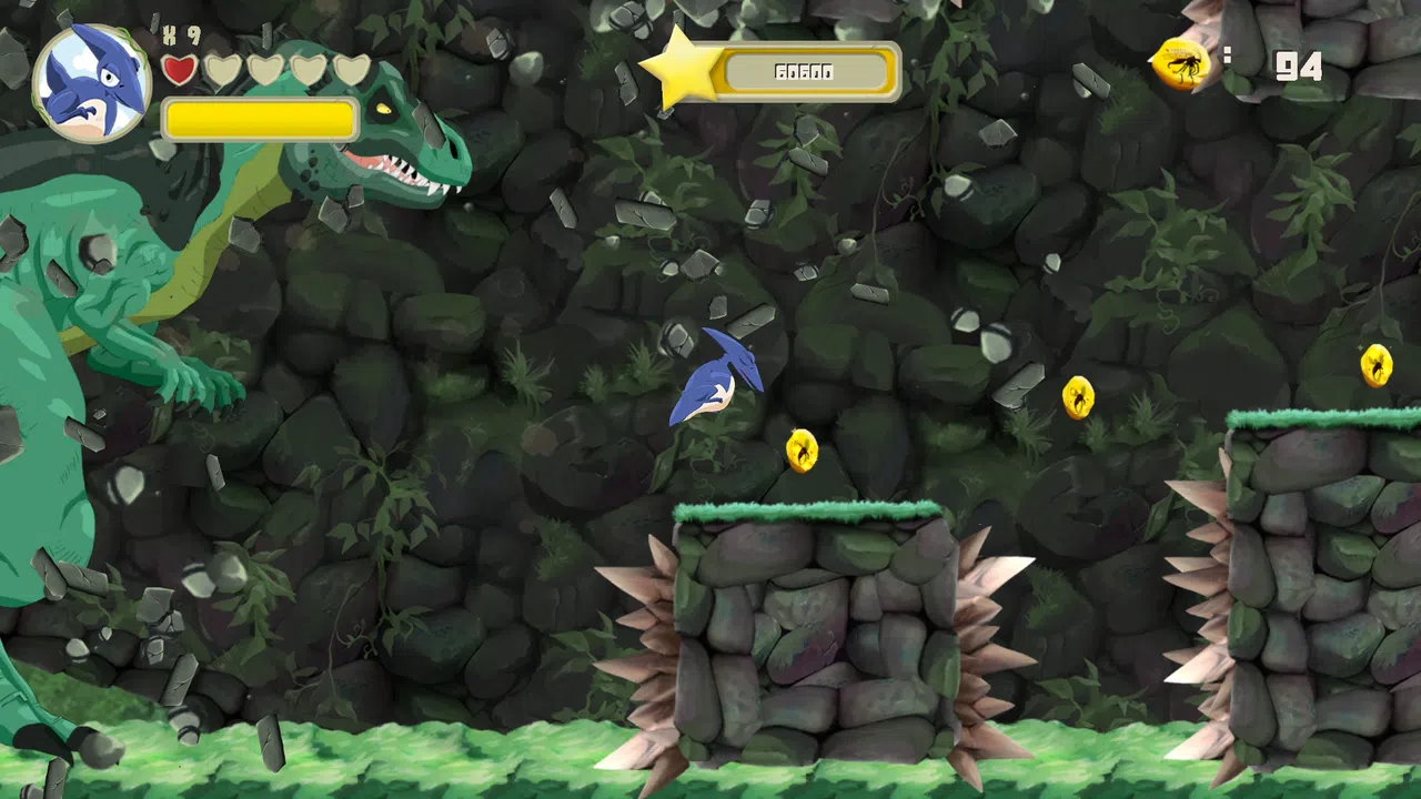 Super Saurio Fly: Jurassic Edition Screenshot 2
