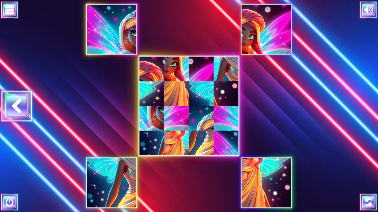 Neon Fantasy: Fairies Screenshot 2
