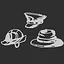 Half hat icon