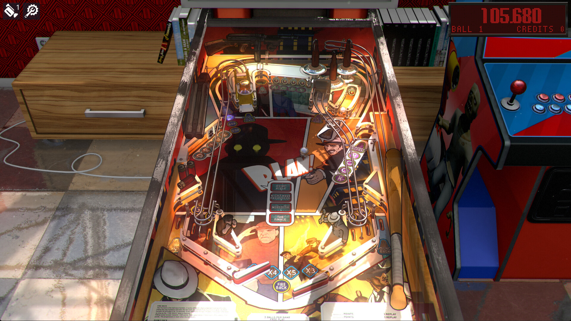 Zaccaria Pinball - Fallen Aces Table Pack Screenshot 2