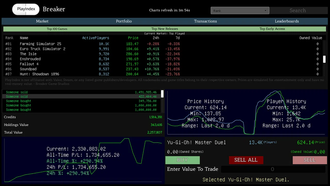 PlayIndex Screenshot 0