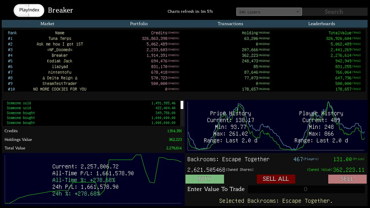 PlayIndex Screenshot 2