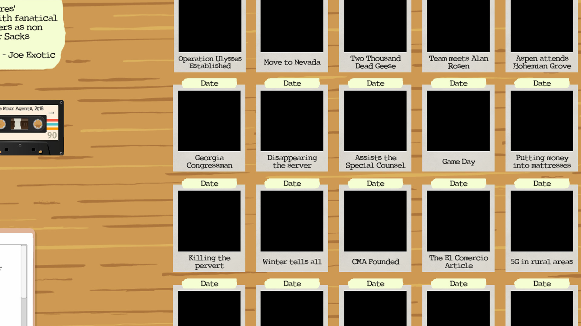 Conspiracy! Screenshot 1