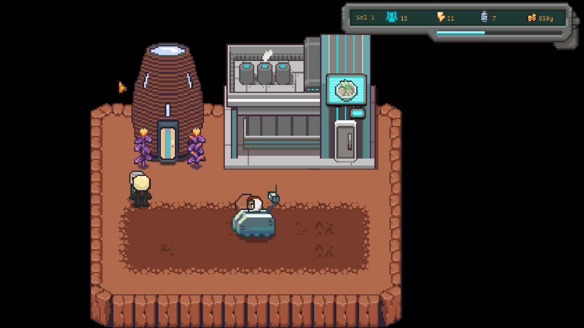 Mars Base Alley Screenshot 1