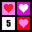 A single red rose icon