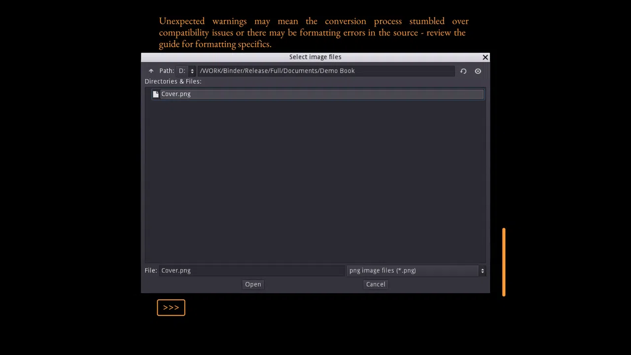 NB Book Binder Screenshot 4