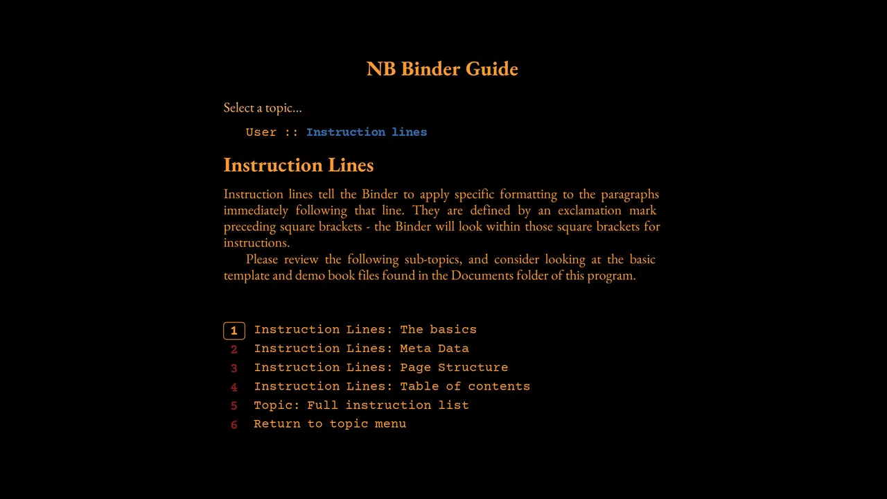NB Book Binder Screenshot 9