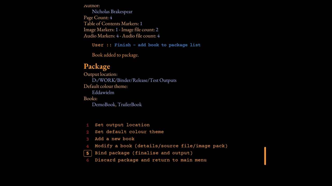 NB Book Binder Screenshot 6