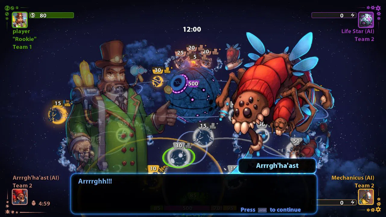 Planets Under Attack Screenshot 0