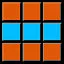 2 Colors - 7 Rows (Gold) icon