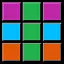 4 Colors - 4 Rows (Gold) icon