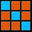 2 Colors - 6 Rows (Gold) icon
