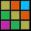 5 Colors - 7 Rows (Gold) icon