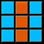 2 Colors - 5 Rows (Silver) icon