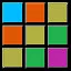 5 Colors - 5 Rows (Gold) icon