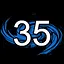 NUMBER 35 icon