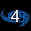 NUMBER 4 icon