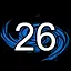 NUMBER 26 icon